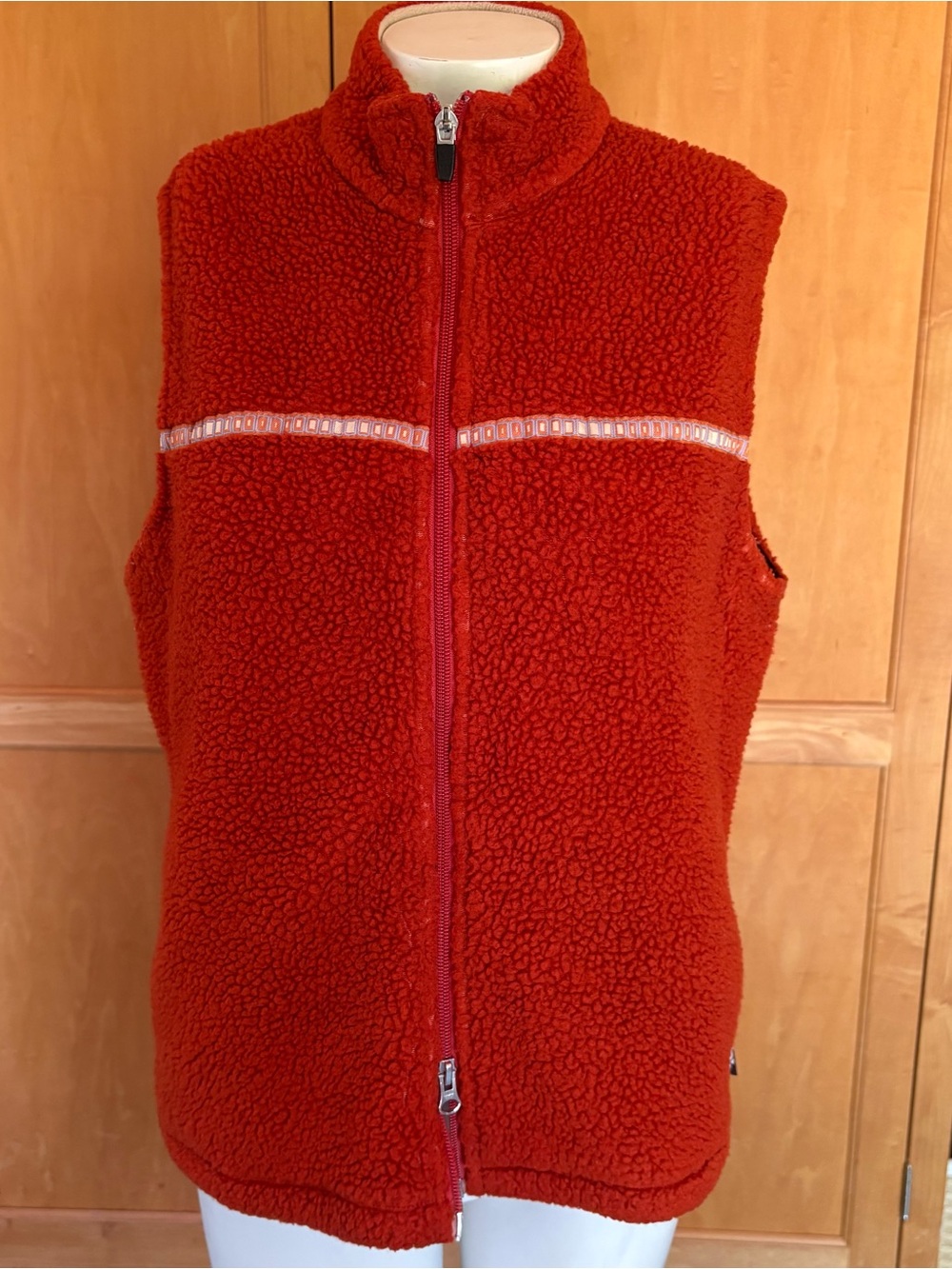 Horny Toad Plush Sherpa Vest - Cozy Zip Front
